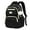 Black, variant on Fgnfyis Backpack for Kids Cute Animal Print Lightweight Cloth Bookbag Comfortable Straps Daily Use School Backpack Light Blue