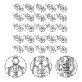 thumbnail image 5 of 100pcs DIY Keroseno Lámpara Colgantes DIY Joyería haciendo colgantes para mujer, 5 of 5