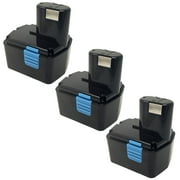 Factory Essentials Battery for Hitachi DS18DMR DS18DVF3 2.0Ah 14.4V - 3 Pack