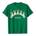 thumbnail image 6 of Easter T-Shirt for Women Pastel Bunny and Floral Graphic Crewneck Short Sleeve Relaxed Fit Soft Breathable Festive Holiday Casual Tee Shirt Top, 6 of 6