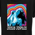 thumbnail image 3 of Janis Joplin - Janice Retro Color Waves - Women's Short Sleeve Graphic T-Shirt, 3 of 5
