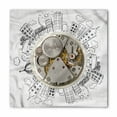 thumbnail image 1 of Clock Bandana, Alarm Clock with Clouds, Unisex Head and Neck Tie, by Ambesonne, 1 of 1
