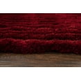 thumbnail image 2 of Rizzy Rugs Dora Shag Area Rug DRA103 Red Contemporary Plush 18" x 18" Rectangle, 2 of 2