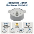 thumbnail image 2 of Motor Síncrono 50ktyz-21 110V AC con Niple, 1 Pieza, 2 of 5