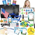 thumbnail image 1 of Set escolar Pretend Play Loscola para niños y niñas de 4 a 12 años con bolsa, 1 of 6