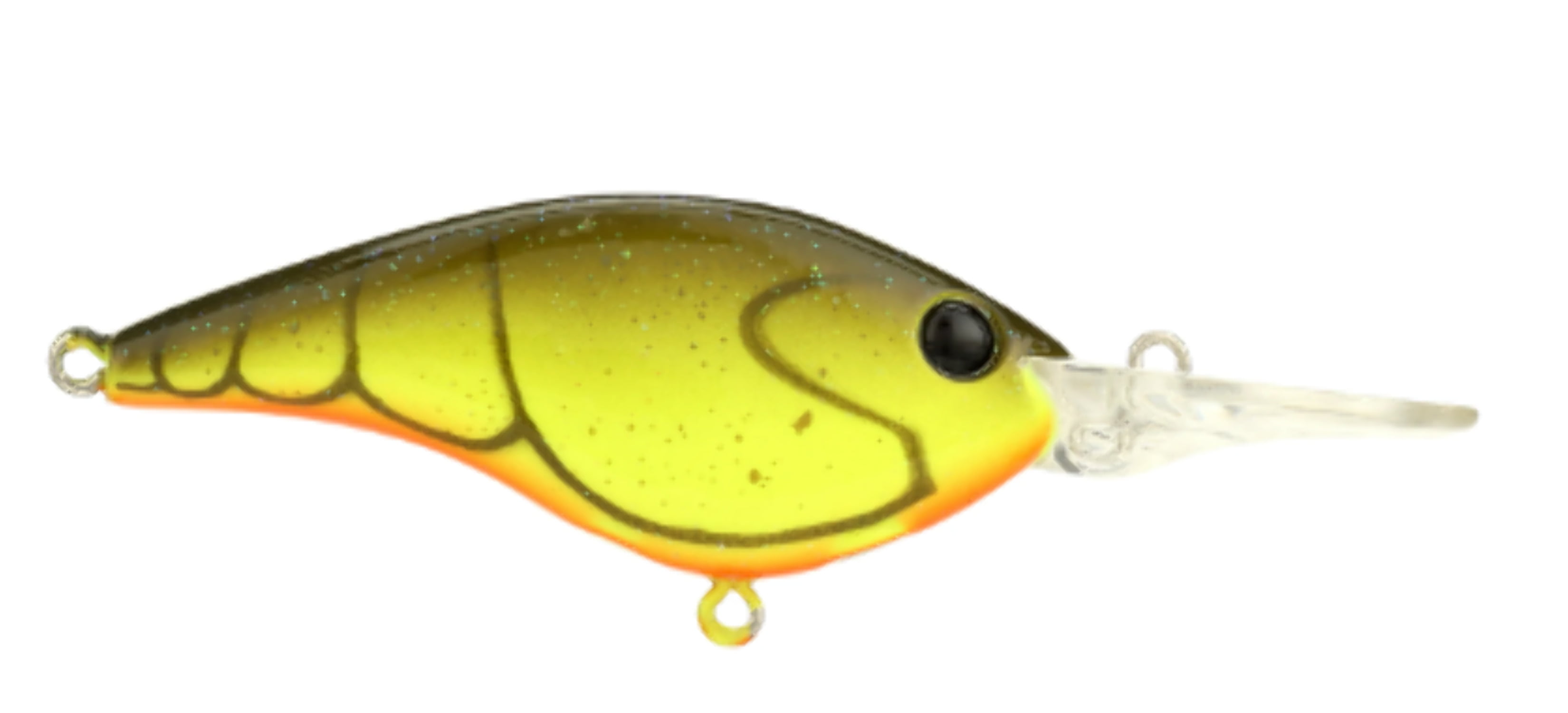 Berkley Clickin’ Frittside Fishing Lure, Blaze, 7 (3/7 oz)