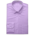 thumbnail image 5 of Men's Berlioni Long Sleeve Regular Fit Button Up Solid Dress Shirt, 5 of 5