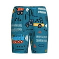 thumbnail image 3 of Yiaed Construction Trucks for Men's Soft Sleep Pajama Short Lounging Pajama Shorts-Large, 3 of 8