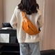thumbnail image 5 of Canvas Sling Multi-Layer Backpack Bag Travel Hiking Backpack Chest Bag With Front Pocket Casual Shoulder Packaging Items, 5 of 8