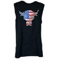 thumbnail image 5 of The Rock Team Bring It USA Sleeveless Muscle T-shirt Black S, 5 of 10