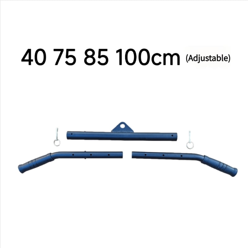 Heavy Type Gym Pull Bar 4 Position Regulable Strength Building Irons Equipment
