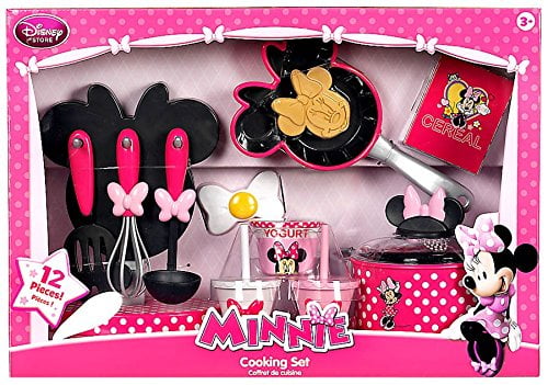 minnie mouse cooking set disney store