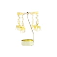 thumbnail image 1 of Aromatherapy Candle Holder Girl'S Heart Golden Revolving Lantern Revolving Dinner Atmosphere Arrangement, 1 of 4