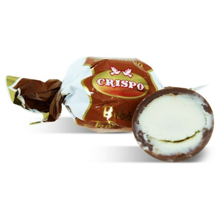 Creme Filled Chocolates Crispo, Crid'or Milk Chocolate Pralines Filled w/Baba e Panna Cream (Sour Cream) (1.250 Lbs) ()