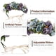 thumbnail image 4 of Corona de flores de boda para niñas, diadema Floral, tocado de corona, guirnalda de mujer con cinta ajustable, 4 of 5