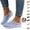 Light Blue, variant on Mfakffe Orthopedic Shoes for Women Mesh Breathable Non Slip Sneakers Arch Support Casual Walking Shoes Comfy Slip on(Pink)
