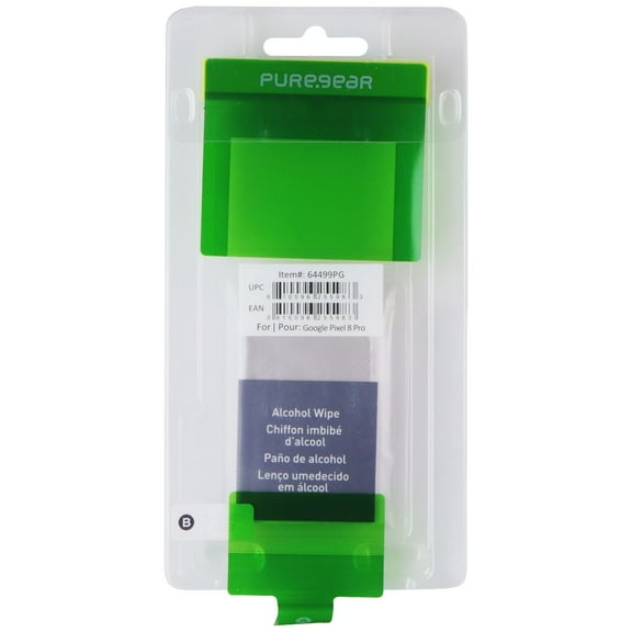 PureGear Tempered Glass Screen Protector for Google Pixel 8 Pro - Clear (BULK)