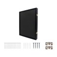 thumbnail image 4 of Bunblic Uniform Frame Display Case Wooden Showcase Storage Holder Lockable Uniform Shadow Box Sport Shirt Organizer for Soccer Hockey, 4 of 7