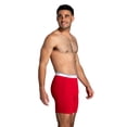 thumbnail image 6 of Fruit of the Loom Men's Active Cotton Blend Boxer Briefs, 8-Pack, Sizes S-XL, 6 of 8