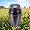 thumbnail image 4 of Outdor 1 Small Keepsake For Human Aluminium Alloy Of Life Memorial Ash Holder With Secure Screw Lid For Family Loved Cat, 4 of 4
