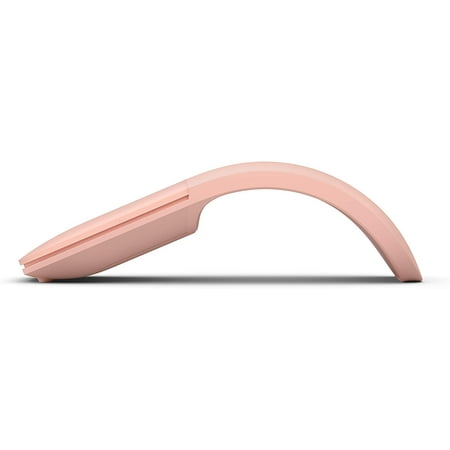 Microsoft - Arc Wireless BlueTrack Ambidextrous Mouse - Soft Pink