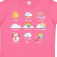 thumbnail image 4 of Inktastic Pastel Weather Chart Boys or Girls Toddler T-Shirt, 4 of 5