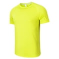thumbnail image 5 of Men Summer Tops Trumpet Sleeve Shirts Men N Apparel Mens Yoga Tops Long Sleeve Mens Fall Sweaters Exercise Compression Shirt Shirts for with Sleeves Pocket Tee Long Swim Wear Neck Top Yellow 2XL, 5 of 5