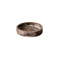 thumbnail image 2 of Cadancy Wooden Tray Round Decorative Bowl Candle Holder Plate Organizer Vanity Dresser Tabletop Display Platter Centerpiece Rustic Farmhouse Home Kitchen Dining Decor, 2 of 7