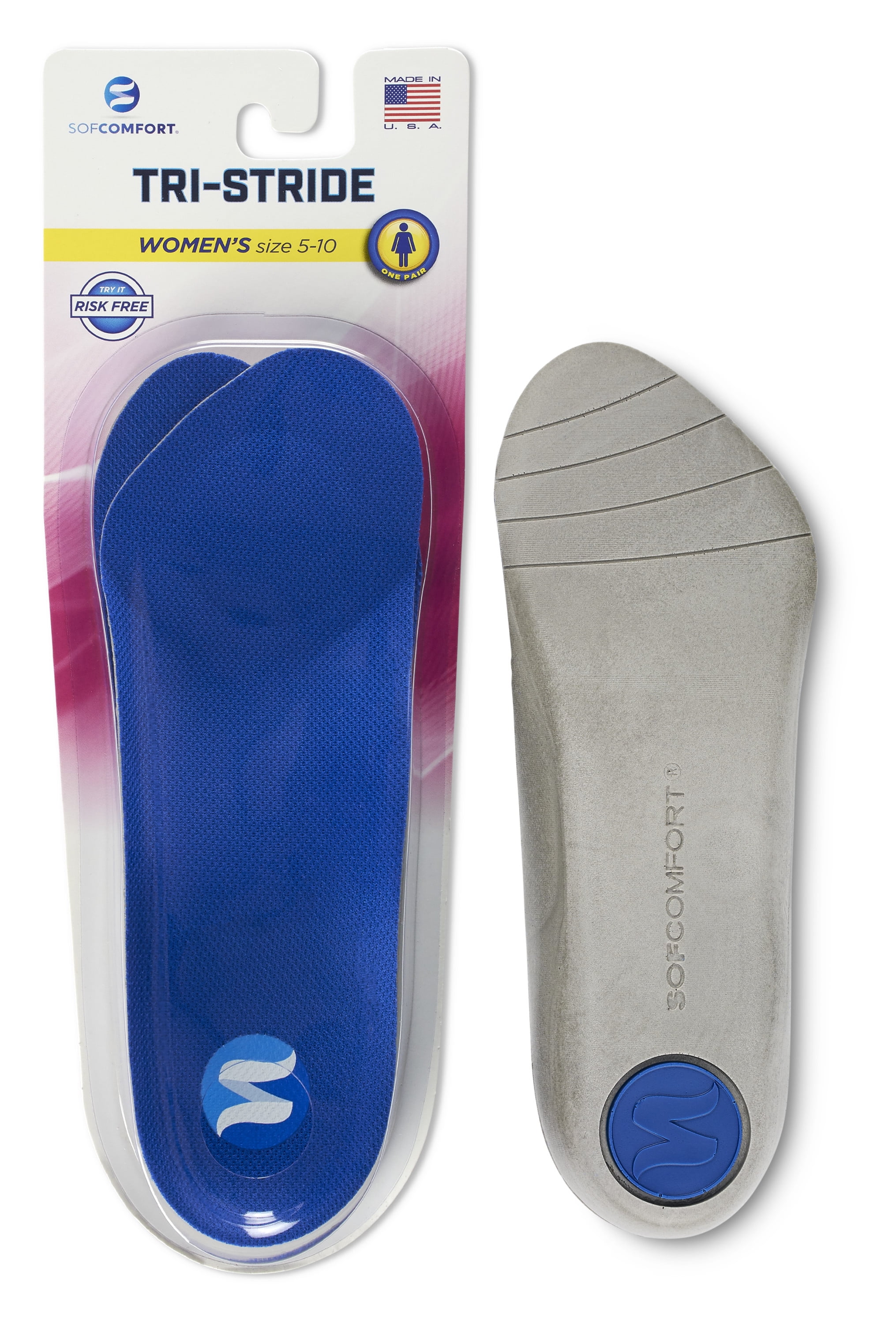 Anti Odour Shoes Insoles 2 x Pair Men Women Prevent Smelly Feet Cut to Size 3-11 