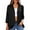 Black, variant on Women's Cardigans Lightweight Casual 3/4 Sleeve Fall Trendy Open Front Cardigan