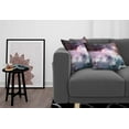 thumbnail image 3 of Ambesonne Space Throw Pillow Cover 2 Pack, Scenery Art, 20", Dried Rose Pale Pink, 3 of 7