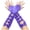 Purple, variant on Women's Long Satin Opera Gloves - Evening Party & Stage 1920s Style