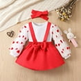 thumbnail image 2 of Fesfesfes 90s Outfit For Kids Young 18 Months To 5 Years Old Girls Dress Little Children Skirt Little Girl Skirt Princess Overall Dress 4-5 Years, 2 of 6