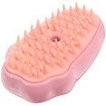 thumbnail image 2 of 1 juego de cepillo de vapor autolimpiante para gatos, cepillo de baño multiusos para mascotas, cepillo de masaje suave para perros y gatos., 2 of 5