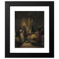 thumbnail image 2 of Jean Auguste Dominique Ingres 15x18 Black Modern Framed Museum Art Print Titled - Virgil Reading from the Aeneid (1864), 2 of 5