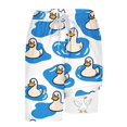 thumbnail image 6 of Men's Shorts Elastic Waist Size 3X Casual Fashion Print Shorts Pockets Lining Elastic Waist Beach Pants, 6 of 6