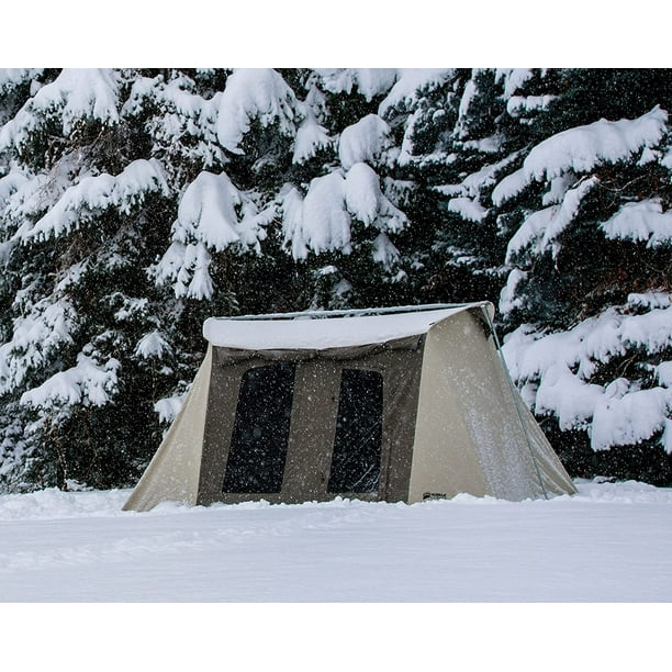 Kodiak 6010 Deluxe 6-Person Canvas Flex-Bow Tent for Camping