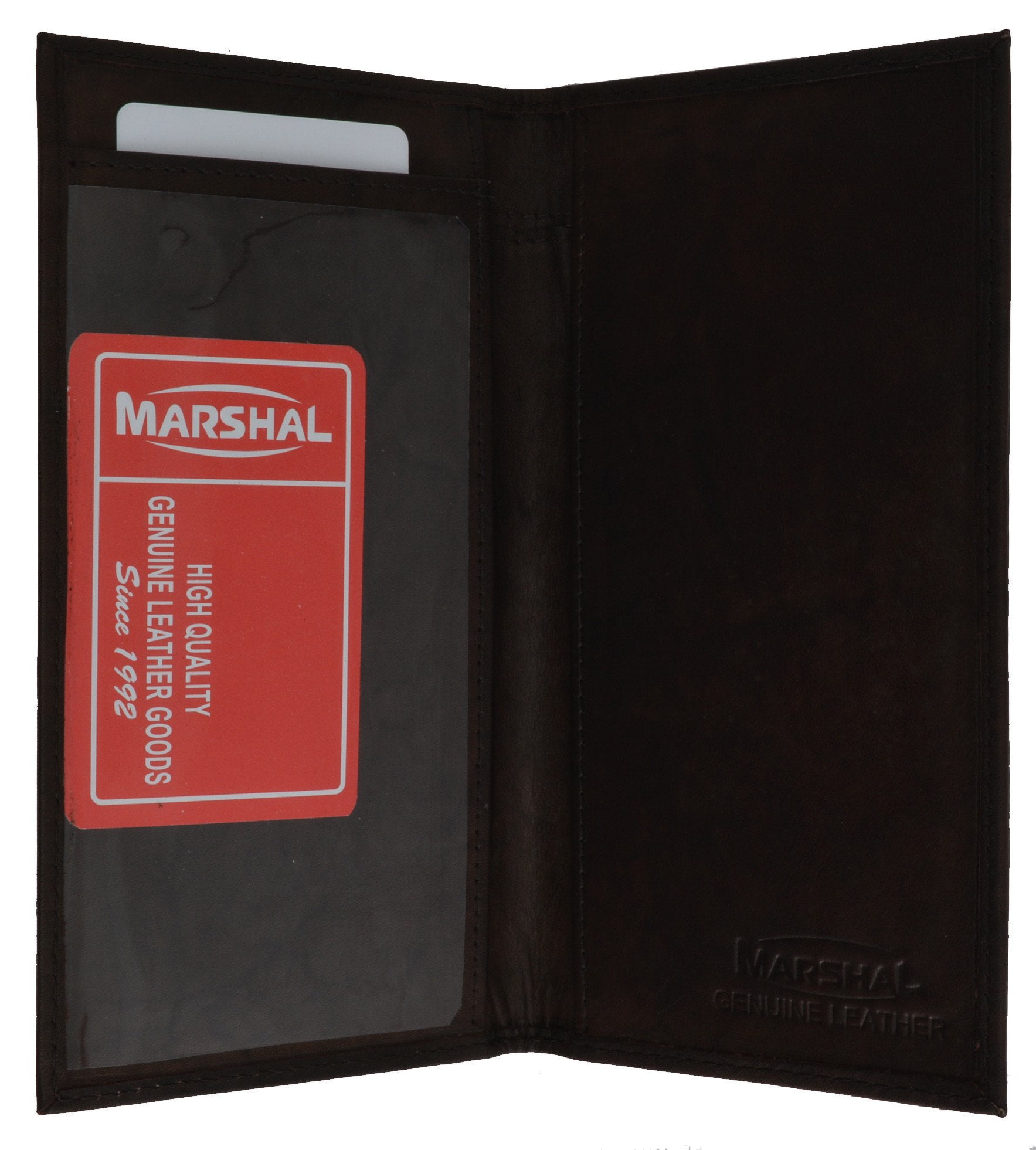 Brand New Hand Crafted Genuine Soft Leather Checkbook Cover Simple 156