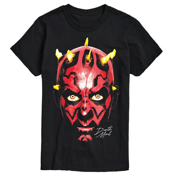 Star Wars - Darth Maul Face - Men's Short Sleeve Graphic T-Shirt