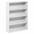 thumbnail image 5 of Furinno PASIR 4-Tier Open Bookshelf Easy Assembly 9.3x31.3x41.8 White, 5 of 5
