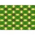 thumbnail image 1 of Ahgly Company Indoor Rectangle Patterned Emerald Green Area Rugs, 5' x 7', 1 of 6