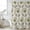 Off-White, variant on Vintage Palm Trees Shower Curtain, Waterproof Shower Curtains for Bathroom, Summer Botanical Retro Watercolor Washable Fabric Bathtub Curtain Set Bath Decor with 12 Hooks Stall 36"x72"