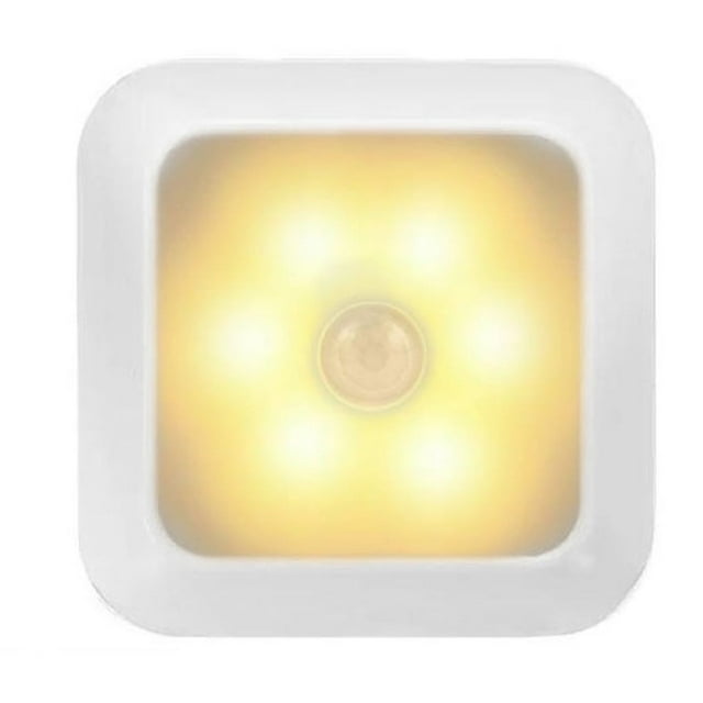 TFixol Motion-Activated Cabinet Light with 120° Detection, 0-5m Range, Magnetic Base, 3 Installation Options, Warm White LED, Battery-Powered (AAA Not Included)
