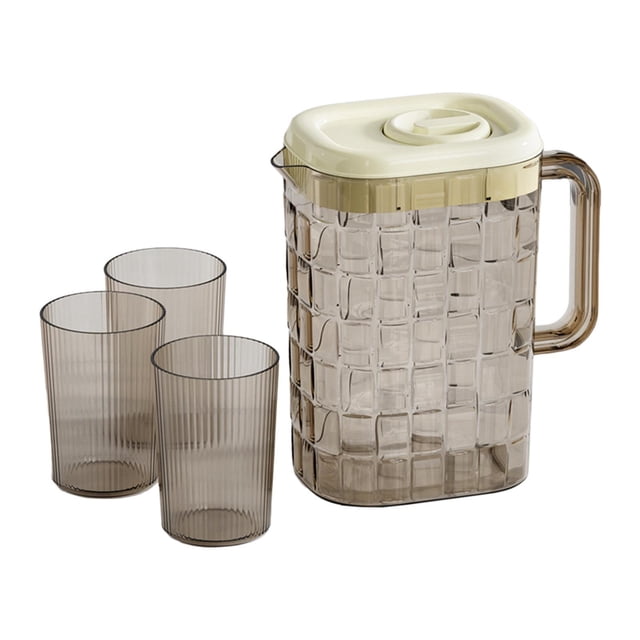 Jarra de Agua Macarena de 2000ml con Tapa Amarillo