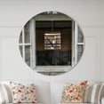 thumbnail image 2 of Designart 'Wooden Walls and Windows ' Farmhouse wall clock, 2 of 6