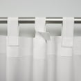 thumbnail image 4 of Exclusive Home Curtains Indoor/Outdoor Solid Cabana Tab Top Curtain Panel Pair, 54x108, Vanilla, 4 of 9