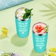 thumbnail image 3 of Gifts for Couples Newlywed Wife Mrs Girlfriend, You''re My Favorite Cardio Workout Travel Tumbler for Valentine''s Day Birthday Engagement Wedding Anniversary, 20 oz Stainless Steel Tumbler, Mint, 3 of 6