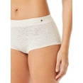 thumbnail image 6 of Sofia Intimates by Sofia Vergara Women's Lace Boyshort Panties, 3-Pack, 6 of 6