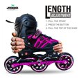 thumbnail image 2 of Jaspo Radar Adjustable Inline Skates With 100 Mm Pu Wheel | Enjoy Your Smooth, Quite Ride With High Quality Abec-9 Bearings, 100mm | For Kids Just Starting Out, 2 of 5