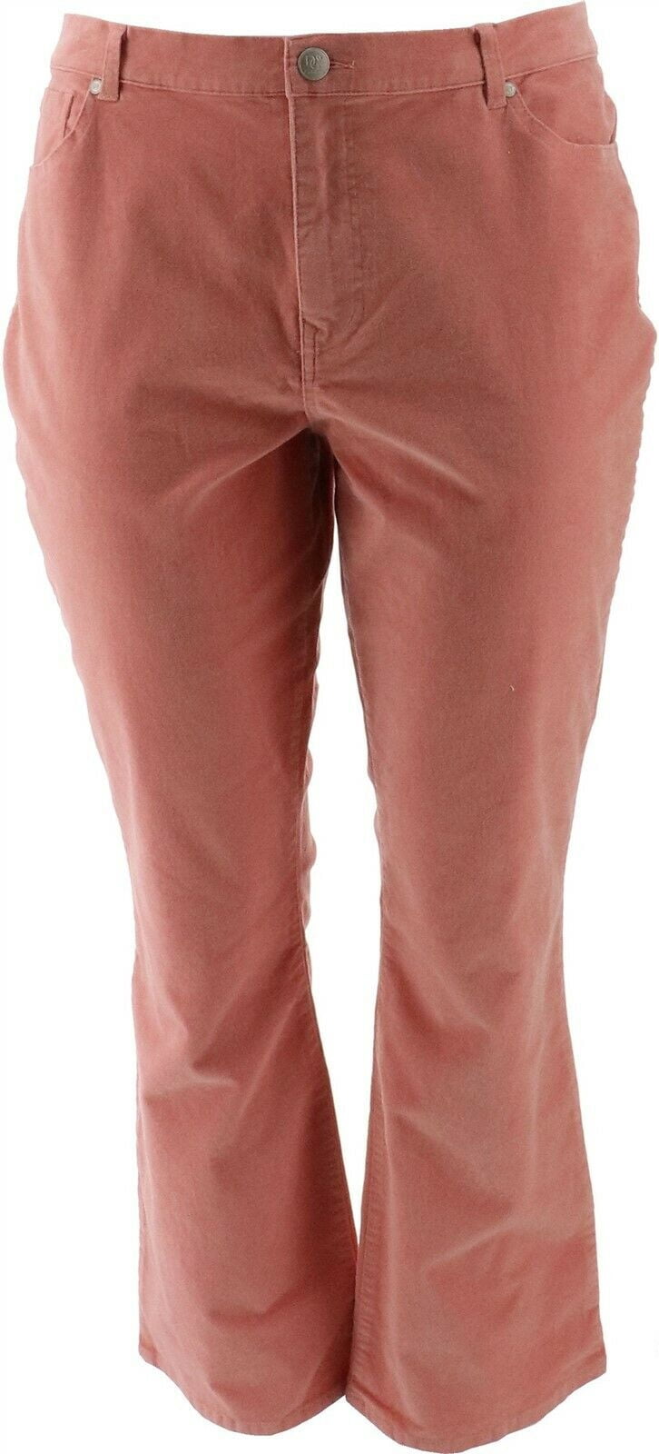 DG2 Diane Gilman Stretch Velvet Flared 